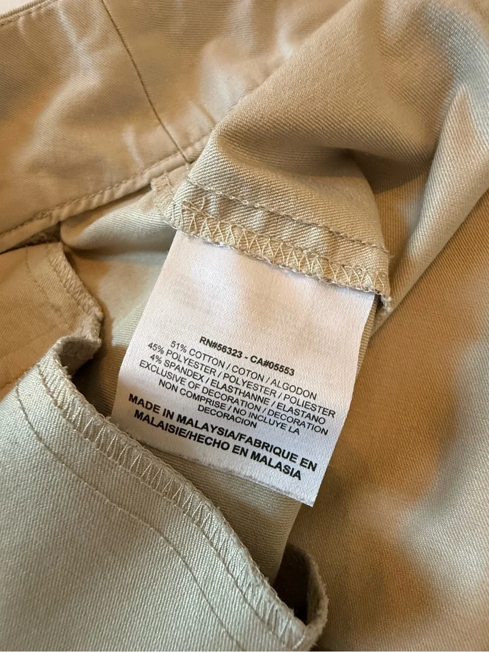 Nike Golf Dri-FIT Women’s Beige Ankle Golf Pants Size 16 Stretch 30 Inseam